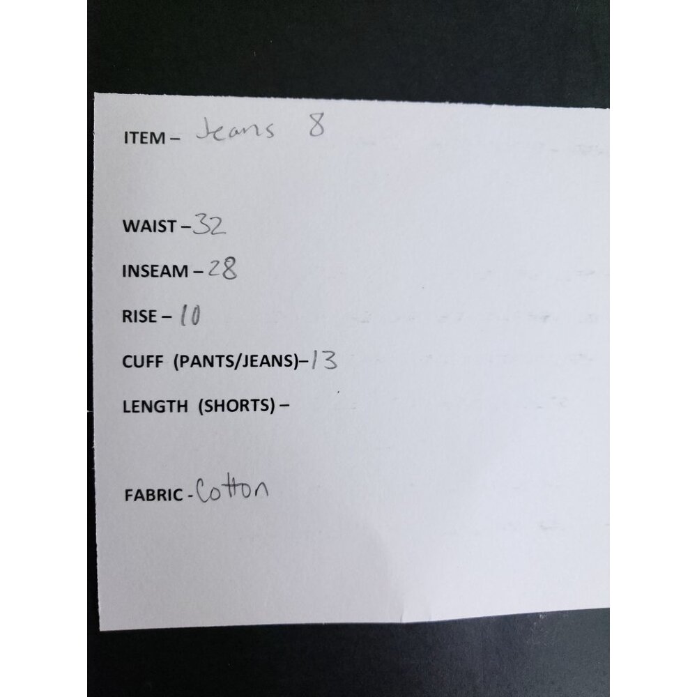 White House Black Market Womens Size 8 Straight Leg Denim Jeans Blue Mid-Rise - Picture 8 of 9